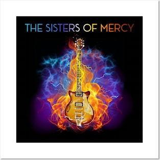 THE SISTERS OF MERCY BAND XMAS Posters and Art